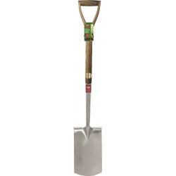 Ambassador Ash Handle Stainless Steel Digging Spade Length: 105cm