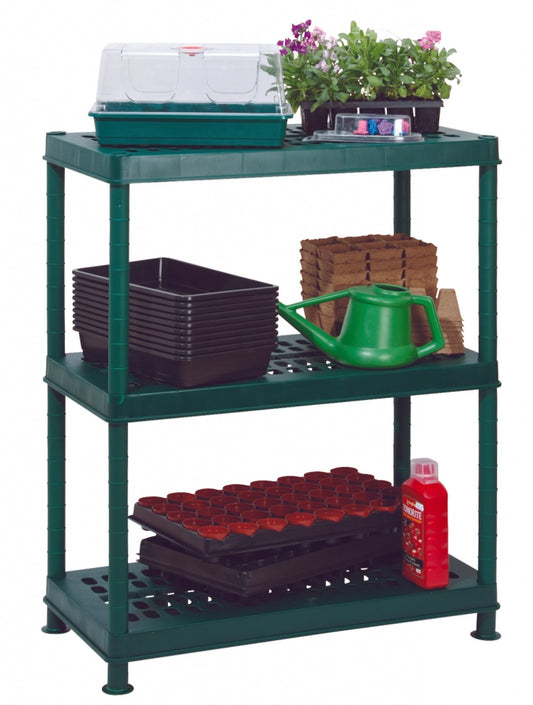 Garland Greenhouse 3 Shelf Unit Ventilated 80cm