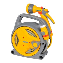 Hozelock Pico Reel With Hose/Fittings Spray Gun 10M