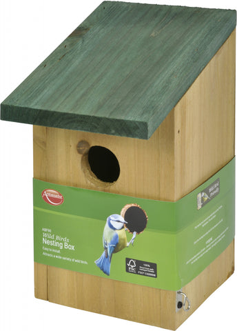 Ambassador Small Birds Nesting Box Wooden