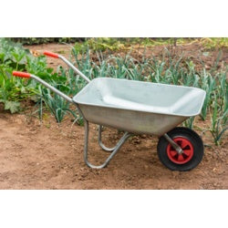 Ambassador Boxed Galvanised Wheelbarrow 80L