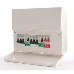 BG Dual RCD Pre-Pop Consumer Unit 12 Module