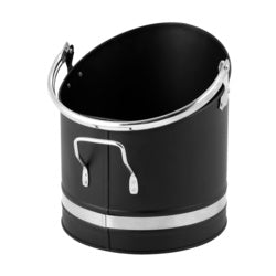 Hearth & Home Metal Coal Hod With Chrome Handles