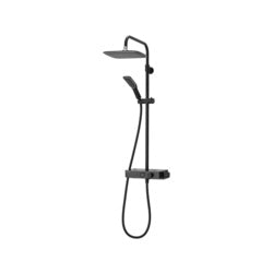 Triton Push ButtonThermostatic Mixer Shower Matte Black