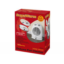 SupaWarm Deluxe Fan Heater 2400w