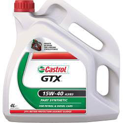 Castrol GTX - 15W/40 Ultraclean 4L