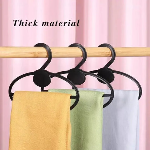 10Pcs Oval Scarf Shawl Tie Holder Circle Shape Coat Hanger