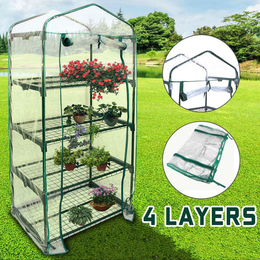 100% Waterproof 4 Tier Greenhouse Cover