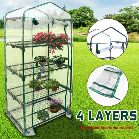 100% Waterproof 4 Tier Greenhouse Cover