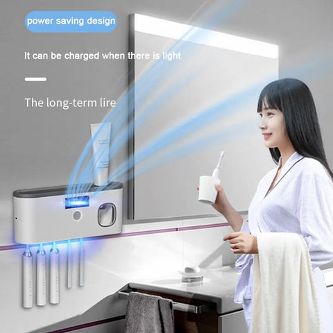 Electric Toothbrush UV Sterilization Drying Holder