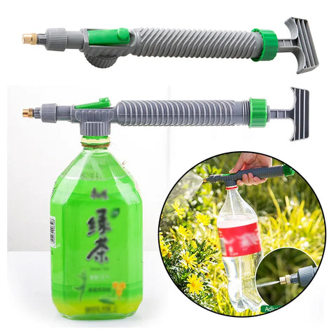 High Pressure Air Pump Manual Sprayer Adjustable Drink Bottle