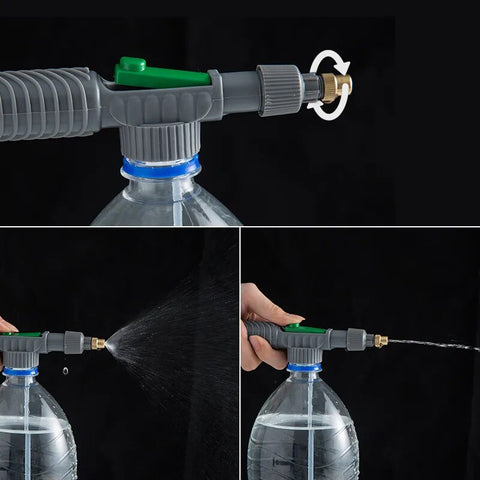 High Pressure Air Pump Manual Sprayer Adjustable Drink Bottle