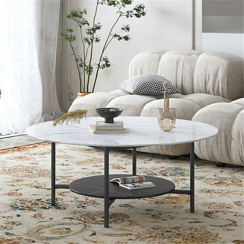 2 Tier Round Coffee Table