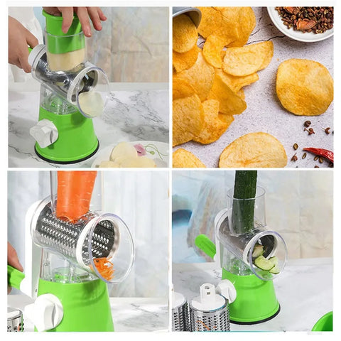 Multifunctional Roller Vegetable Cutter